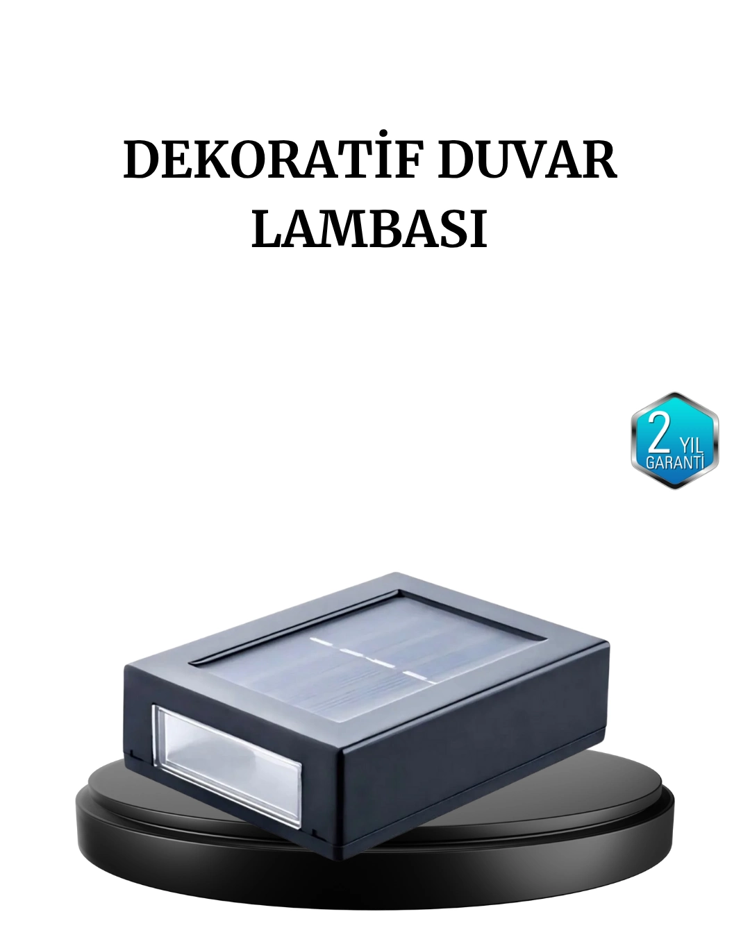 6 Led Güneş Enerjili Sensörlü Lamba – Akıllı Işık Sensörlü, Enerji Tasarruflu Bahçe Aydınlatma ( Lisinya )