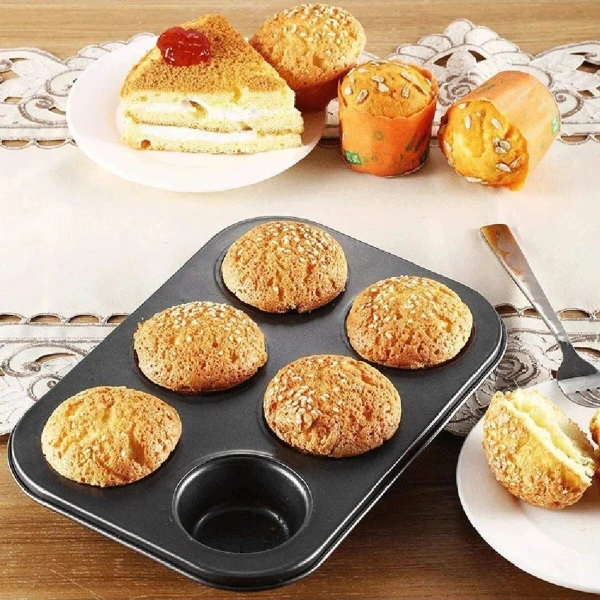 6'lı Muffin Kek Kalıbı ( Lisinya ) 6'lı Muffin Kek Kalıbı ( Lisinya )