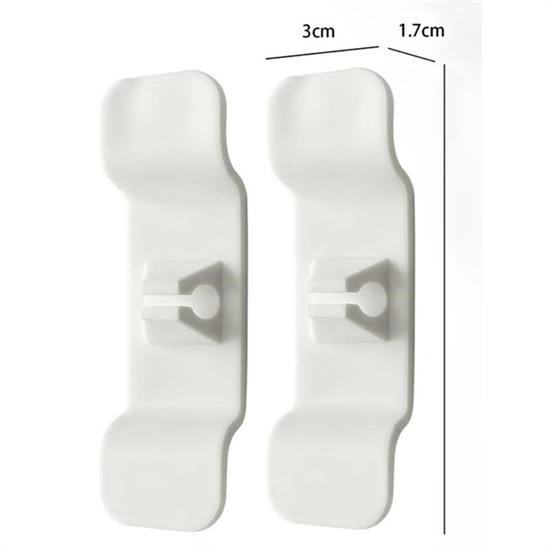 6'lı Pratik Kablo Toparlayıcı Yapışkanlı Klips Mutfak Air Fryer Kettle Kahve Tost Makinası ( Lisinya ) 6'lı Pratik Kablo Toparlayıcı Yapışkanlı Klips Mutfak Air Fryer Kettle Kahve Tost Makinası ( Lisinya )