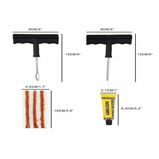 6 Parça Araba Motosiklet Otomobil Bisiklet Lastik Tamir Kiti Araç Bakım Seti ( Lisinya ) 6 Parça Araba Motosiklet Otomobil Bisiklet Lastik Tamir Kiti Araç Bakım Seti ( Lisinya )