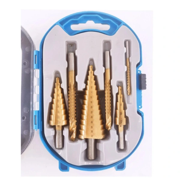 6 Parça Kademeli Matkap Ucu Seti ( Lisinya )