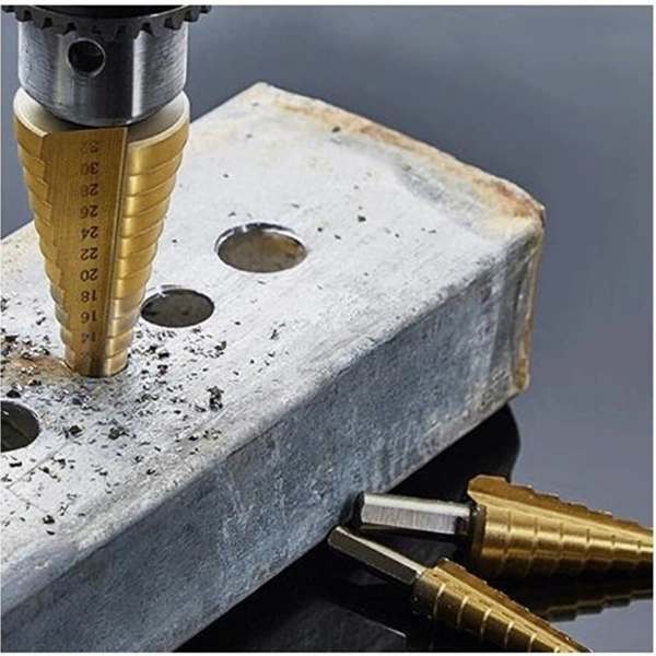 6 Parça Kademeli Matkap Ucu Seti ( Lisinya )