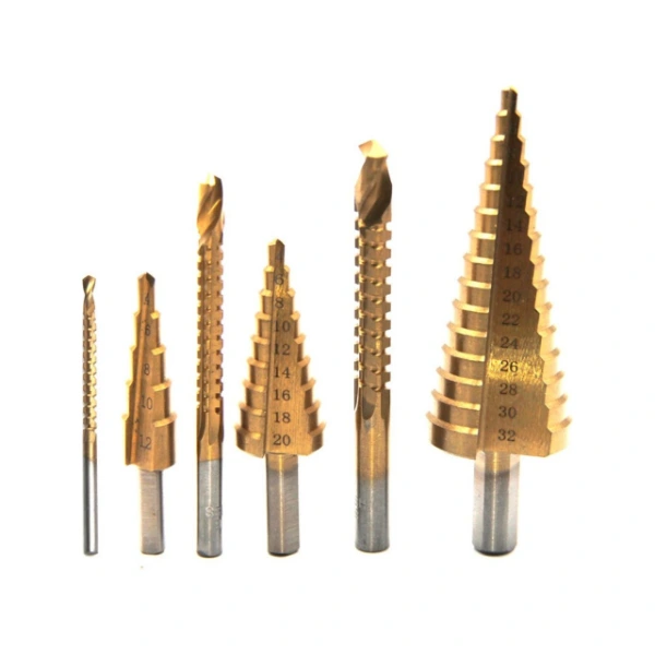 6 Parça Kademeli Matkap Ucu Seti ( Lisinya )