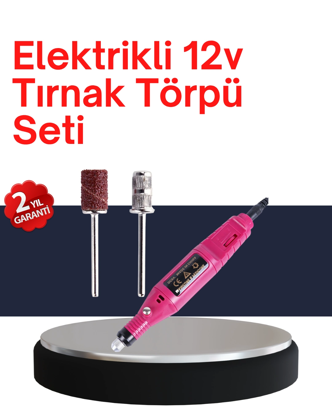 6 Uçlu Elektrikli Manikür Pedikür Seti ( Lisinya )