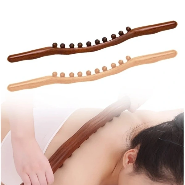 60 Cm Doğal Ahşap Masaj Sopası ( Lisinya ) 60 Cm Doğal Ahşap Masaj Sopası ( Lisinya )