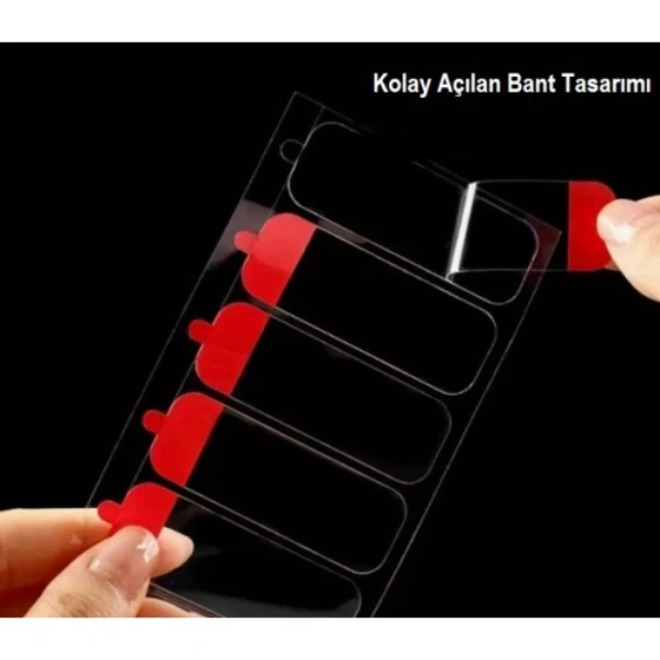 60 Parça Kolay Açılır Güçlü Çift Taraflı Bant 18mmx50mm ( Lisinya )