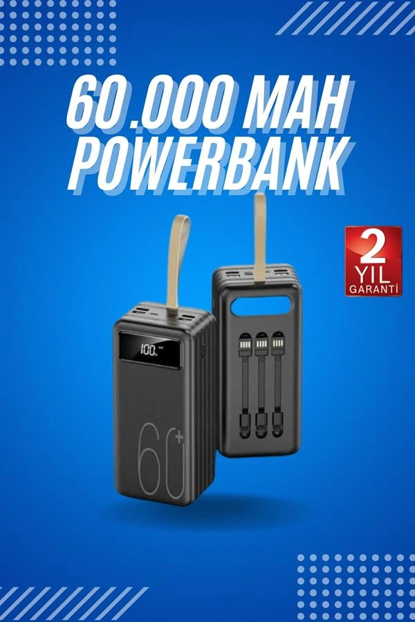 60.000 Mah Hızlı Powerbank ( Lisinya )