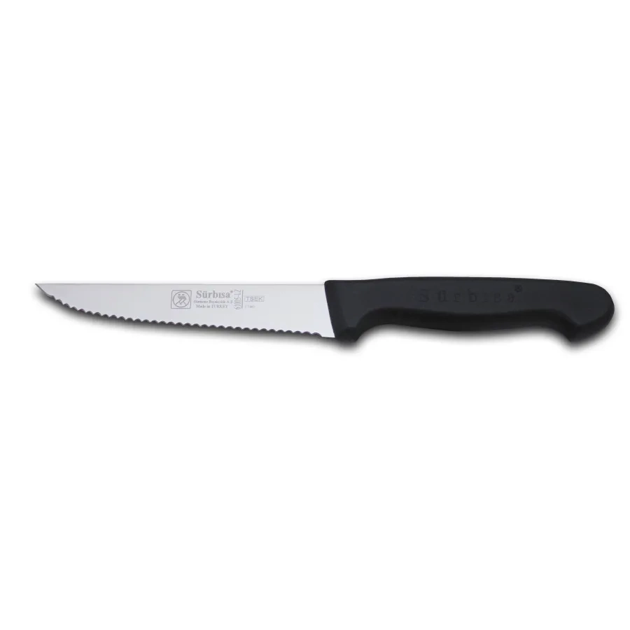 61005lz - Lazerli Tırtıklı Sebze, Steak Ve Biftek Bıçağı 12,5 Cm ( Lisinya ) 61005lz - Lazerli Tırtıklı Sebze, Steak Ve Biftek Bıçağı 12,5 Cm ( Lisinya )