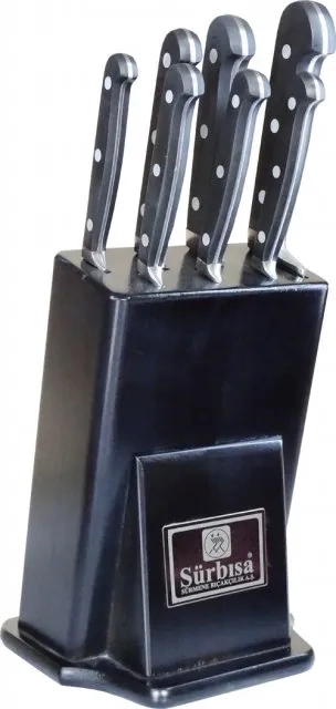 61509 - Sürmene Şef Bıçakları Seti - 7 Li Set ( Lisinya ) 61509 - Sürmene Şef Bıçakları Seti - 7 Li Set ( Lisinya )