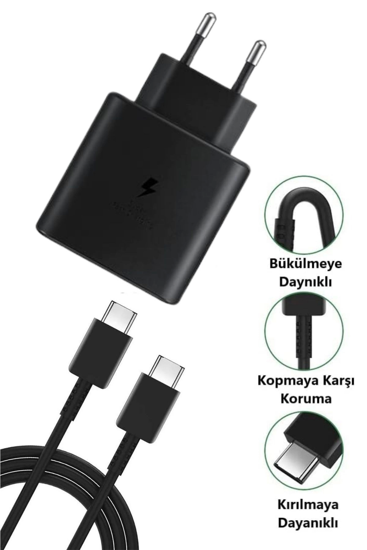 65w Hızlı Şarj Edebilen Type C Uçlu Şarj Aleti ( Lisinya ) 65w Hızlı Şarj Edebilen Type C Uçlu Şarj Aleti ( Lisinya )