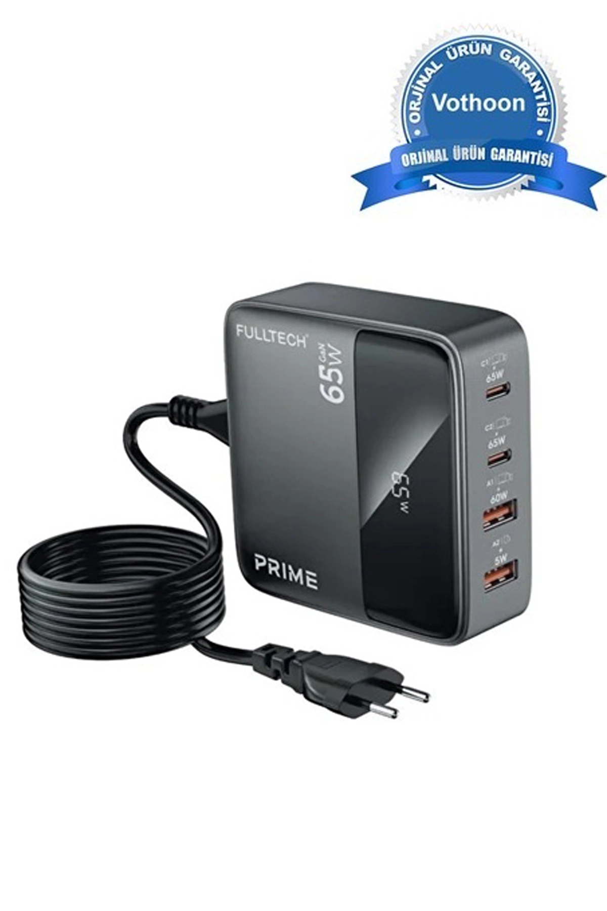 65w Masaüstü 4 Portlu Hızlı Şarj Cihazı İstasyonu 2xusb-a, 2xtype-c Giriş,1,5 Mt. Kablo ( Lisinya ) 65w Masaüstü 4 Portlu Hızlı Şarj Cihazı İstasyonu 2xusb-a, 2xtype-c Giriş,1,5 Mt. Kablo ( Lisinya )