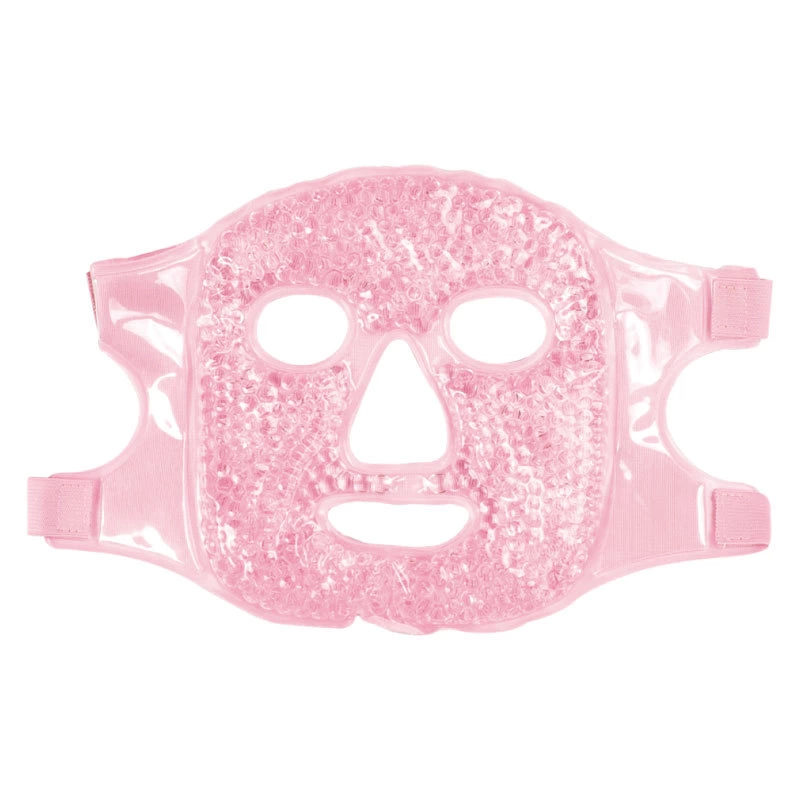 Terapi Jel Yüz Maskesi Soğuk Ve Sıcak Boncuklu Ayarlanabilir Maske (pembe) ( Lisinya )