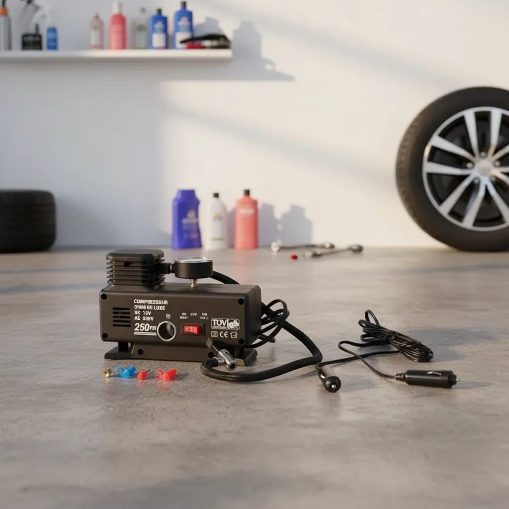 250 PSI Oto Hava Kompresörü - 220V ve 12V Uyumlu Yol Yardım Lastik Şişirme Pompası ( Lisinya ) 250 PSI Oto Hava Kompresörü - 220V ve 12V Uyumlu Yol Yardım Lastik Şişirme Pompası ( Lisinya )