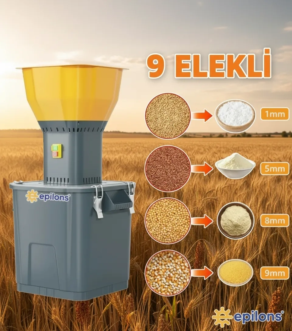 Lisinya 55L 1300 w Profesyonel Tahıl Yem Öğütücü – 9 Paslanmaz Elek Hediyeli ( Lisinya ) Lisinya 55L 1300 w Profesyonel Tahıl Yem Öğütücü – 9 Paslanmaz Elek Hediyeli ( Lisinya )