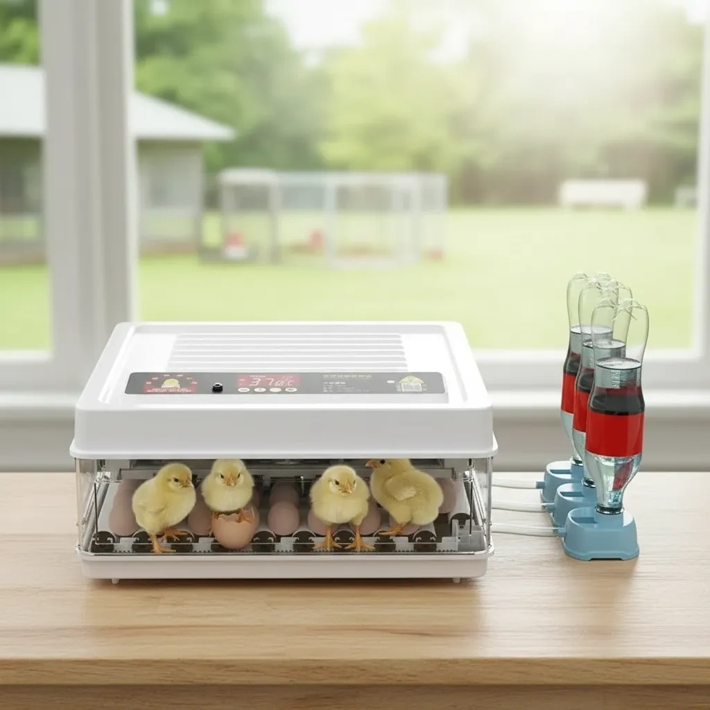 Wh-130 Kuluçka Makinesi -Tavuk Kaz Hindi Ördek ve Kuş Türleri Uyumlu Yedek Motor Hediyeli ( Lisinya )