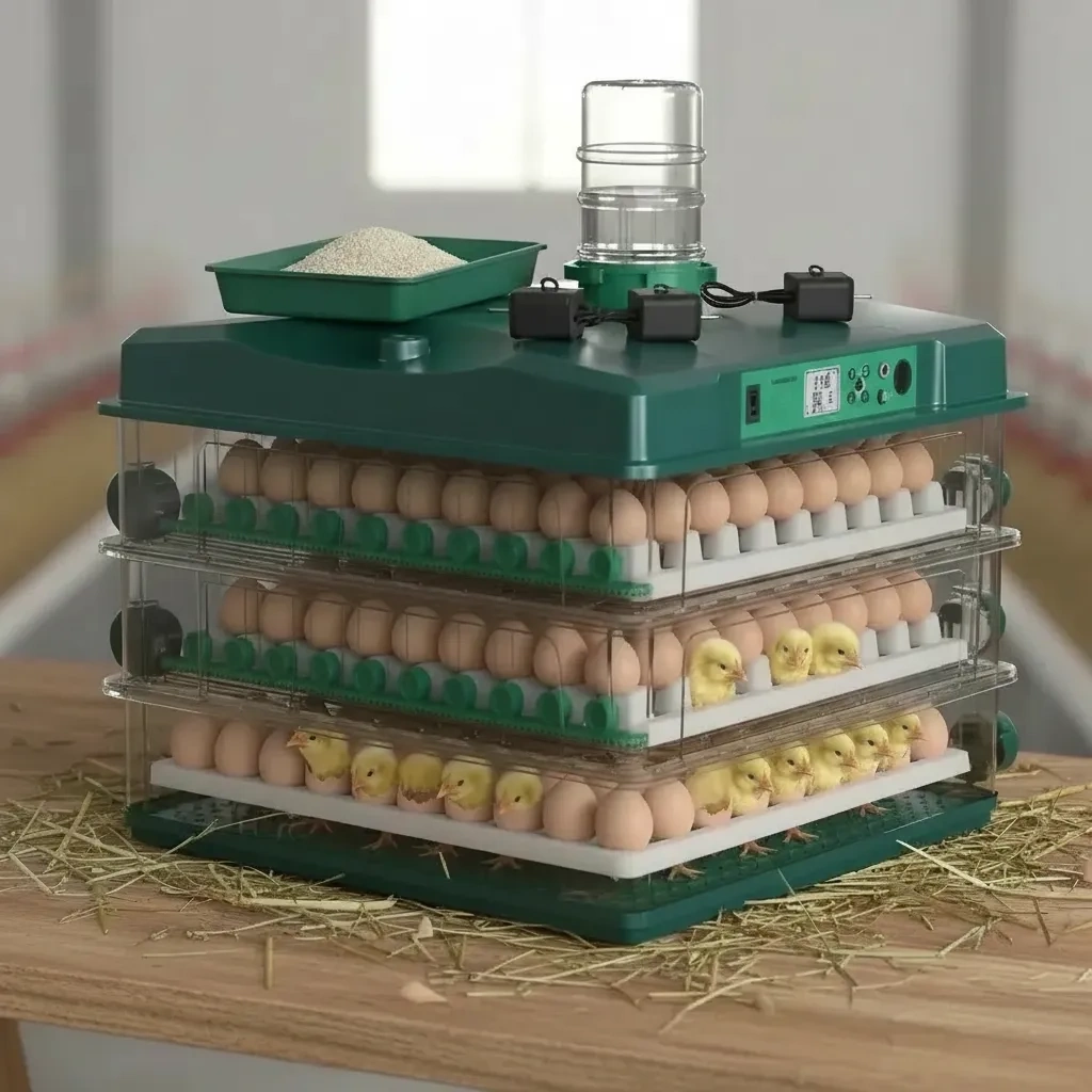 X-192 Model Tam Otomatik Kuluçka Makinesi –Tüm Kanatlı Hayvanlara Uyumlu Yeni Nesil Su Hazneli Süngerli Sistem ( Lisinya )