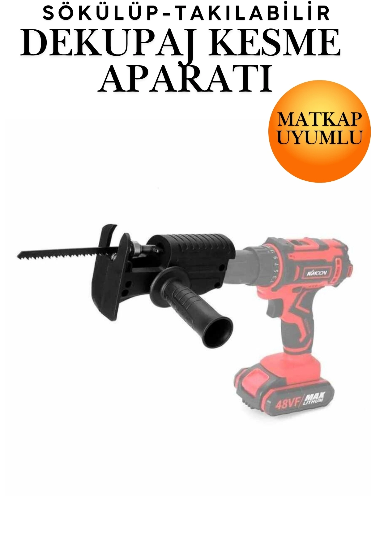 Matkap Ucuna Takılabilen 3 Bıçaklı Ahşap Plastik Alüminyum Metal Dekupaj Kesme Aparatı ( Lisinya ) Matkap Ucuna Takılabilen 3 Bıçaklı Ahşap Plastik Alüminyum Metal Dekupaj Kesme Aparatı ( Lisinya )
