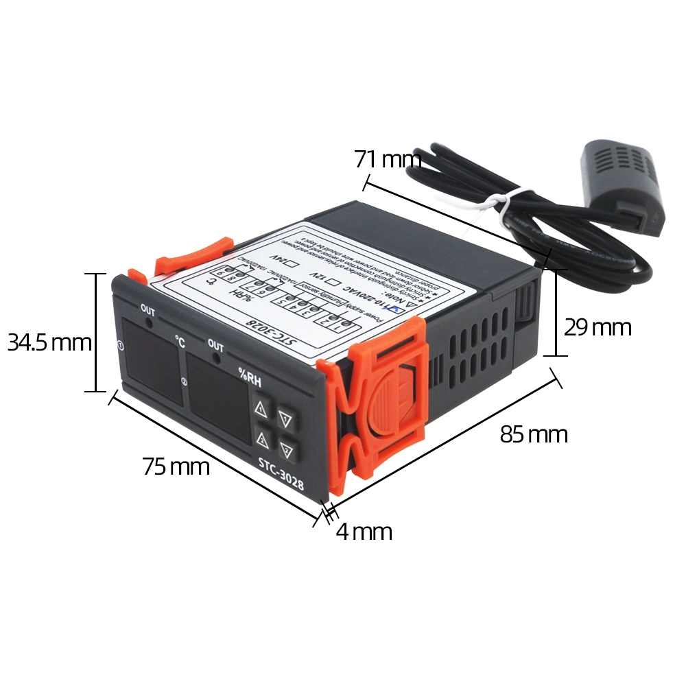 Stc-3028 Dijital Sıcaklık Nem Ölçer 110-220v 10a Termostat ( Lisinya ) Stc-3028 Dijital Sıcaklık Nem Ölçer 110-220v 10a Termostat ( Lisinya )