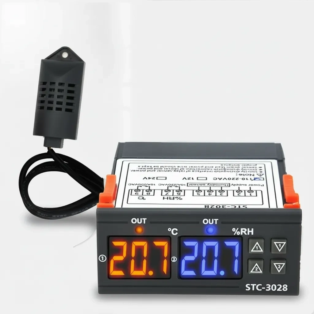 Stc-3028 Dijital Sıcaklık Nem Ölçer 110-220v 10a Termostat ( Lisinya ) Stc-3028 Dijital Sıcaklık Nem Ölçer 110-220v 10a Termostat ( Lisinya )