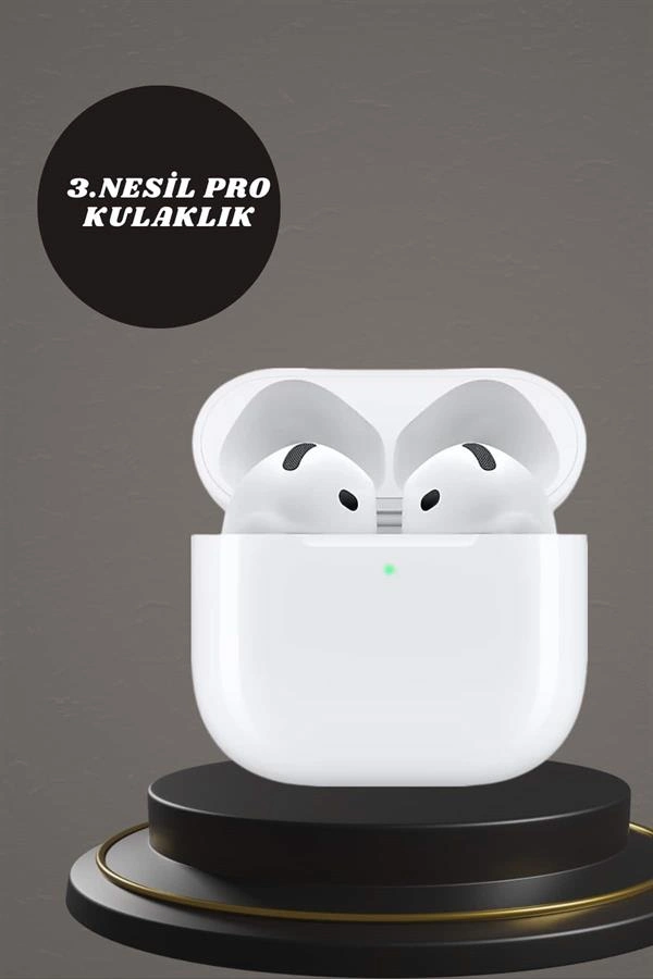 7 Kordonlu Akıllı Saat Ve 3.nesil Kulaklık Dokunmatik Ekran Sesli Görüşme Yapabilen ( Lisinya )