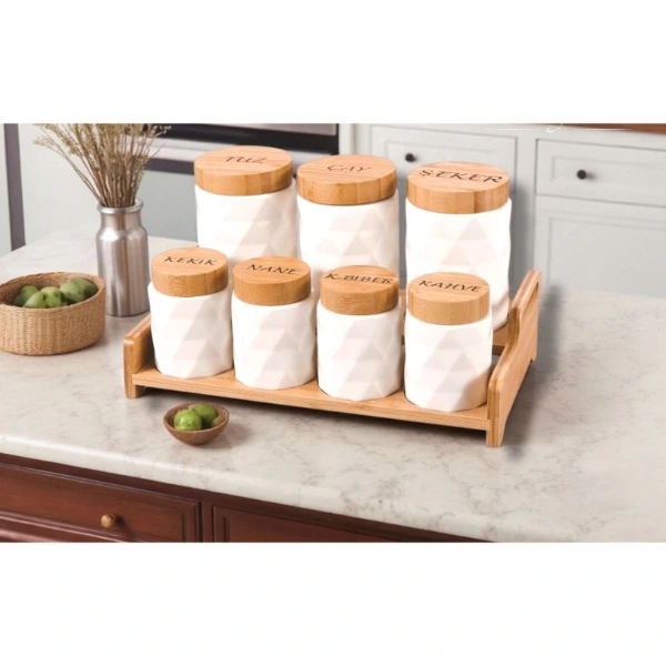 7'li Standlı Baharat Seti ( Lisinya ) 7'li Standlı Baharat Seti ( Lisinya )