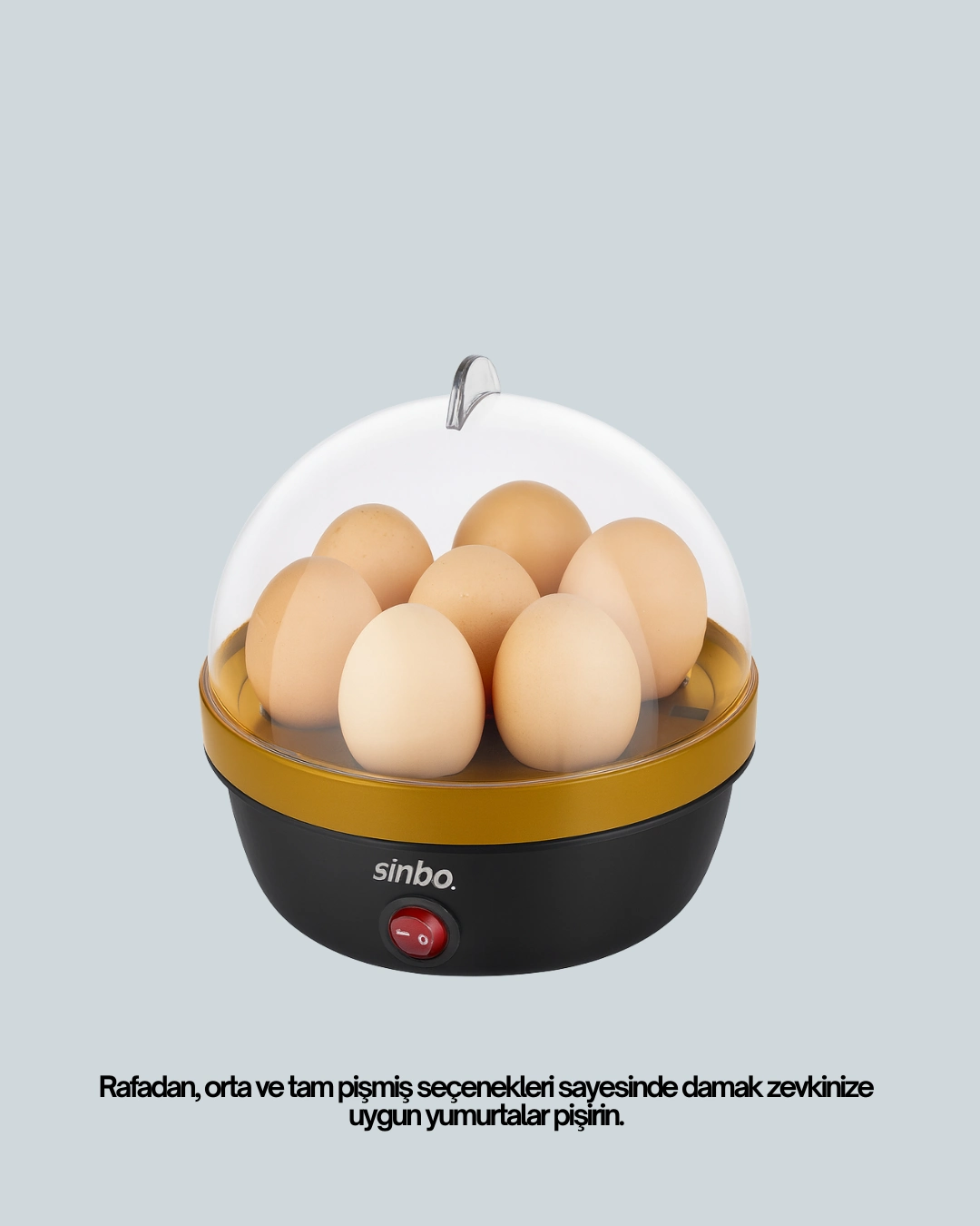 7 Yumurta Kapasiteli Yumurta Pişirme Makinesi Rafadan Orta Ve Katı ( Lisinya ) 7 Yumurta Kapasiteli Yumurta Pişirme Makinesi Rafadan Orta Ve Katı ( Lisinya )