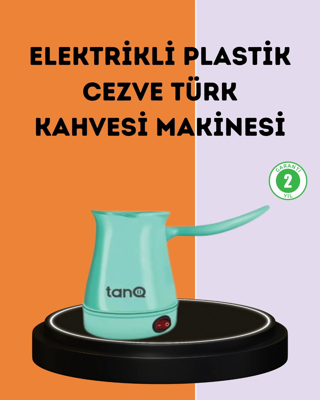 700 Watt Plastik Cezveli Elektrikli Kahve Makinesi ( Lisinya )