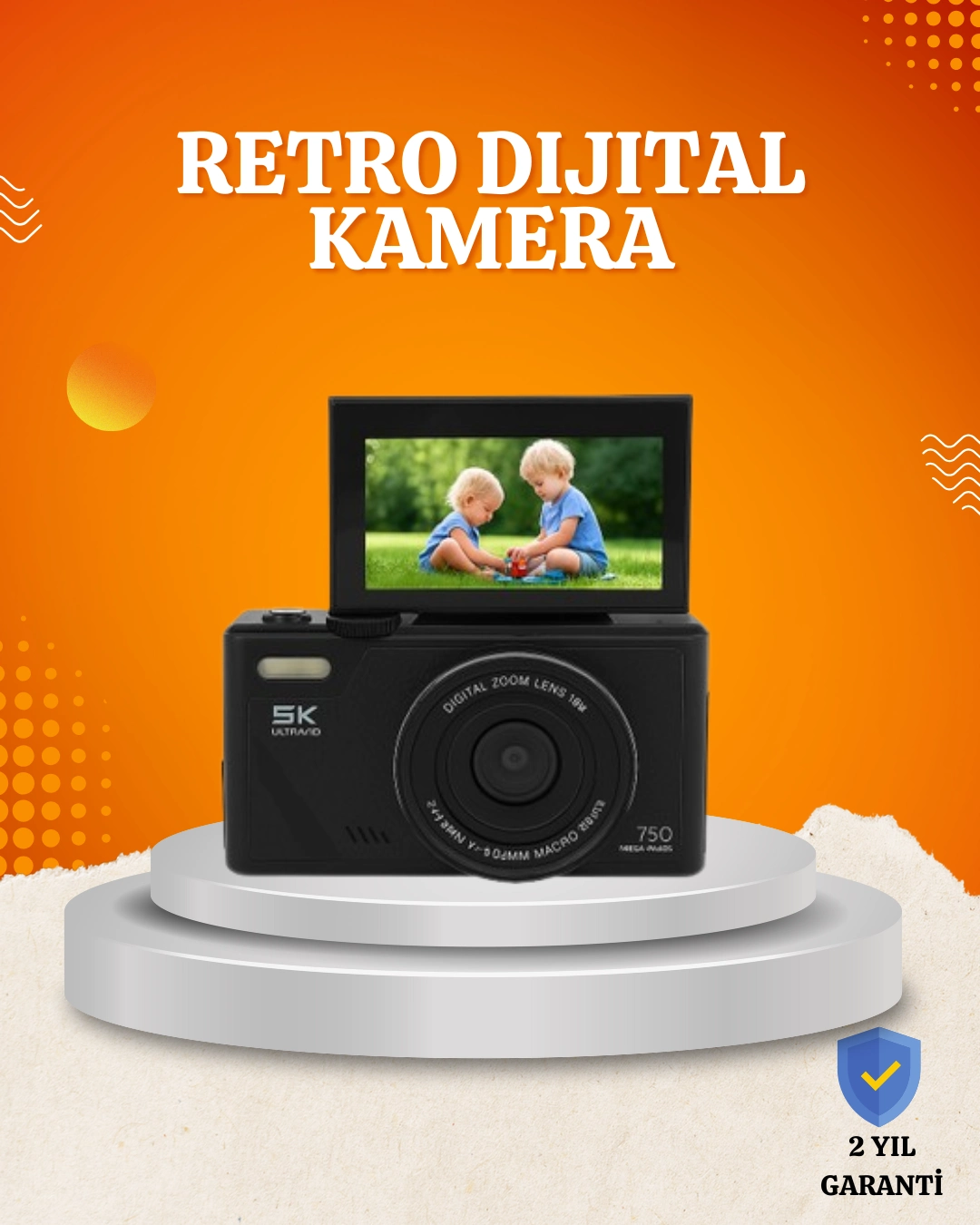 75mp 5k Video Destekli Dijital Kamera 18x Zoom Çok Eksenli Stabilizasyon ( Lisinya ) 75mp 5k Video Destekli Dijital Kamera 18x Zoom Çok Eksenli Stabilizasyon ( Lisinya )