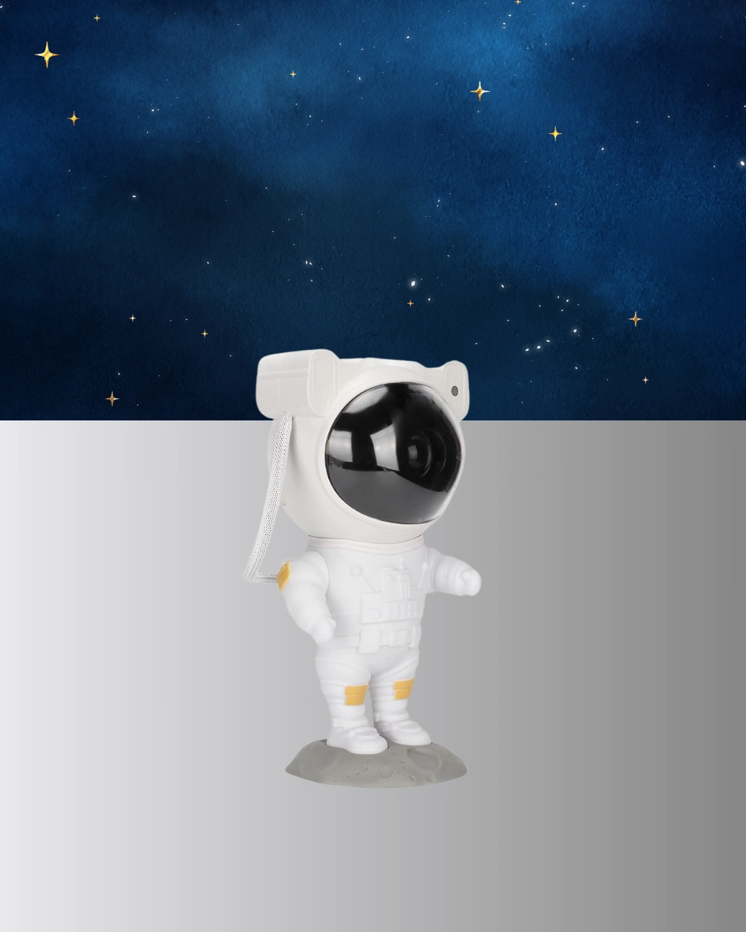 8 Efektli Astronot Galaxy Projektör Uzaktan Kumandalı Led Gece Lambası ( Lisinya )