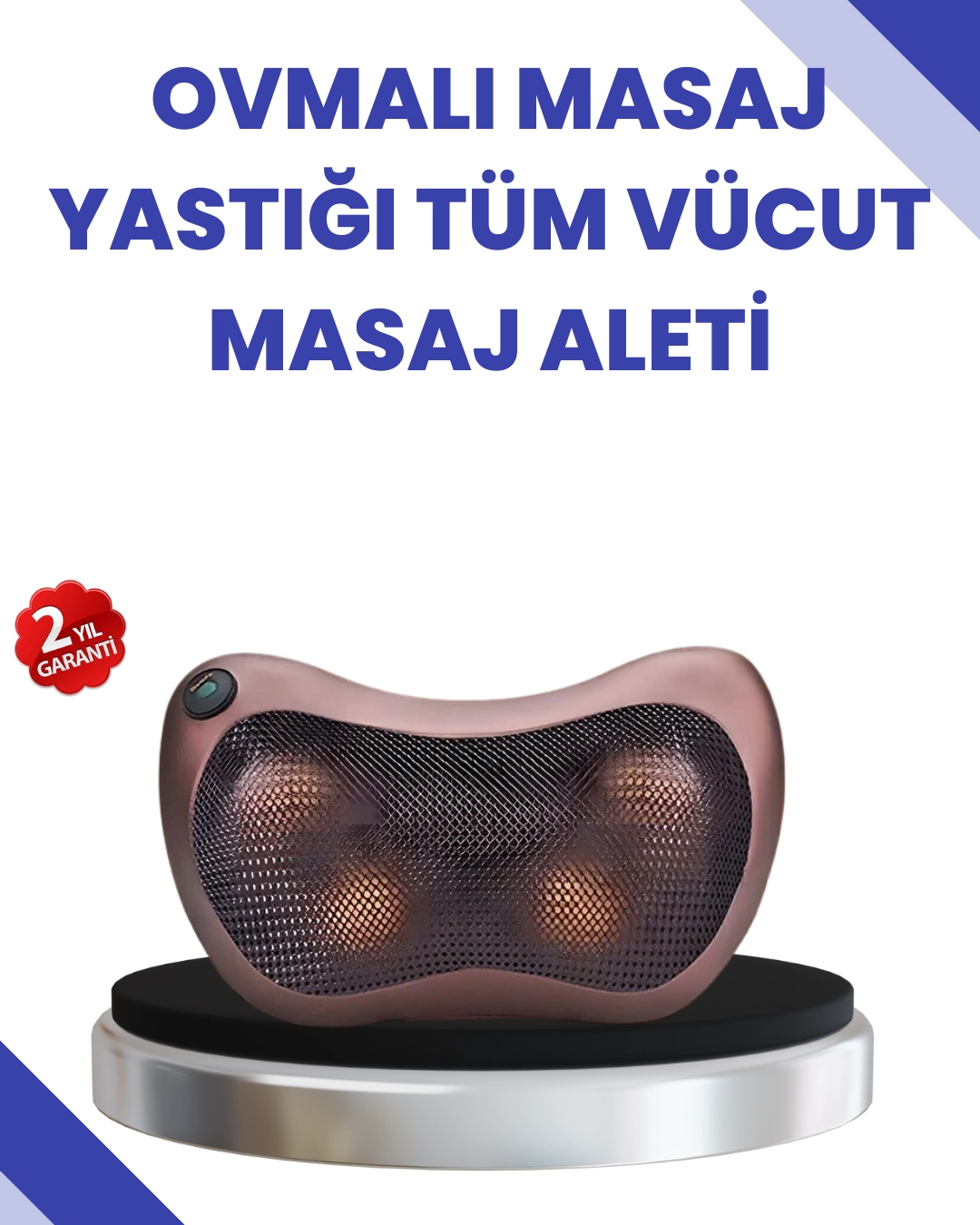 8 Toplu Derin Yoğurma Masaj Yastığı Ev Ve Araç Kullanımına Uygun ( Lisinya )