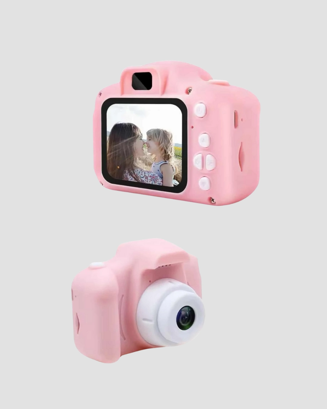 8mp Mini Çocuk Fotoğraf Makinesi – Pembe Ses Kaydı Özellikli ( Lisinya )