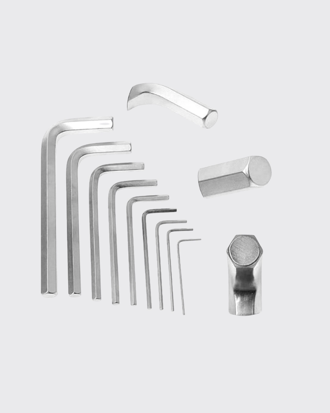 9 Parça Alyan Anahtar Seti Bisiklet Mobilya Ve Otomotiv Uyumlu ( Lisinya )