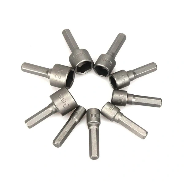 9 Parça Manyetik Somun Adaptörü ( Lisinya )