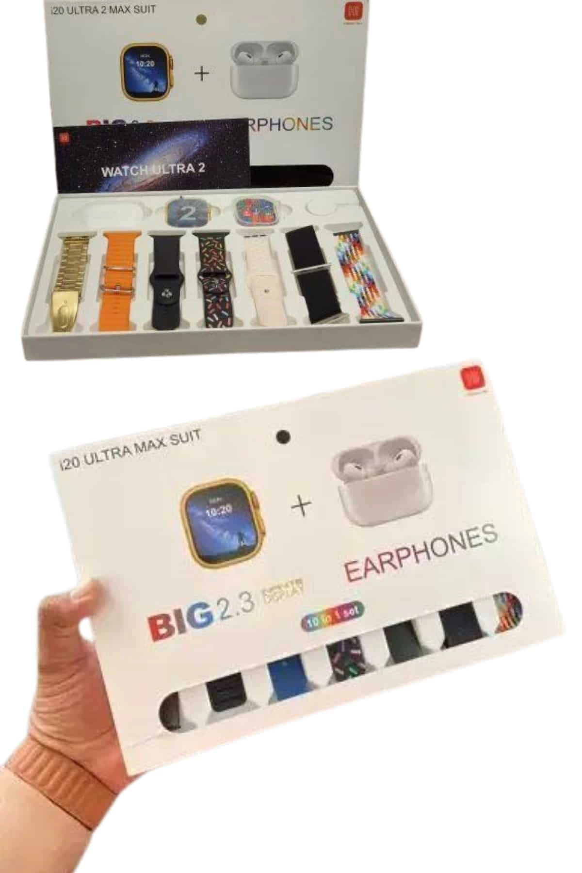 9 Ultra Akıllı Saat 49mm 2inç Ekran 7 Kordonlu Ve Bluetooth Kulaklık ( Lisinya )