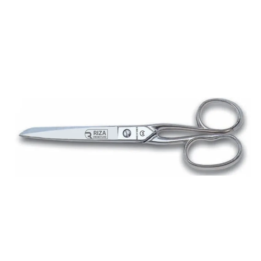 A4215-7 Ev Ve Saya Makası No: 7 İnç / 17,78 Cm - Krom Kaplama ( Lisinya )