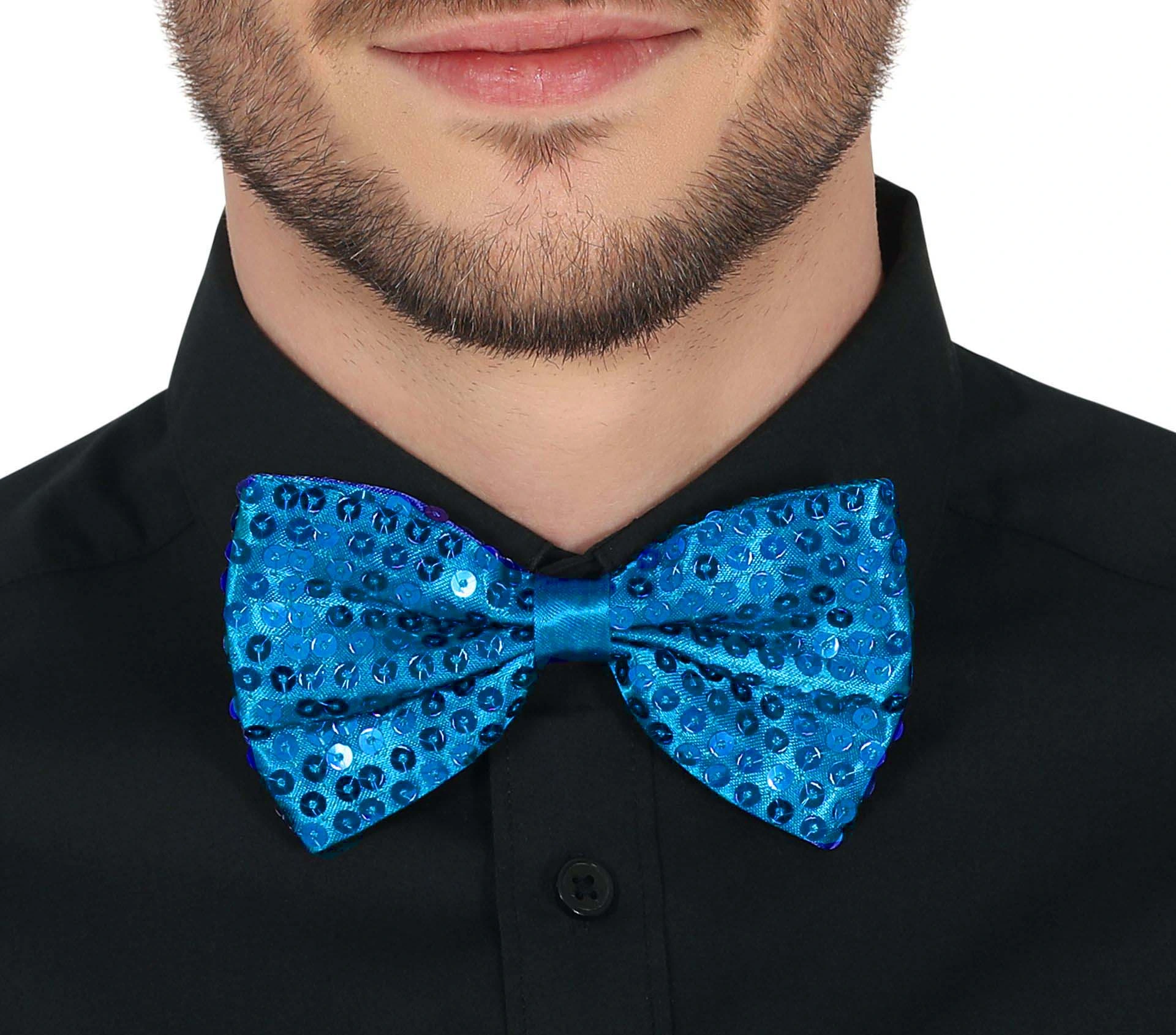 Açık Mavi Turkuaz Payetli Pullu Papyon ( Lisinya ) Açık Mavi Turkuaz Payetli Pullu Papyon ( Lisinya )