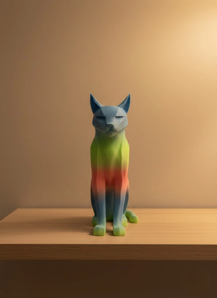 Açık Rainbow Kedi Biblo Modern Salon Ve Raf Dekoru ( Lisinya ) Açık Rainbow Kedi Biblo Modern Salon Ve Raf Dekoru ( Lisinya )