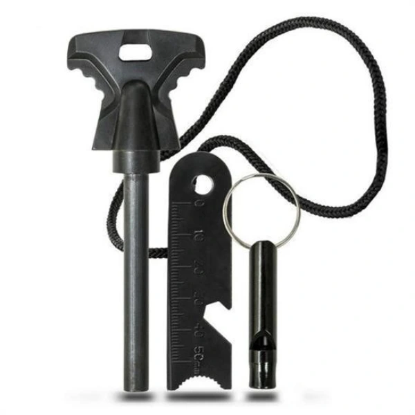 Acil Durum Magnezyum Çakmaktaşı Hayatta Kalma Kiti ( Lisinya ) Acil Durum Magnezyum Çakmaktaşı Hayatta Kalma Kiti ( Lisinya )