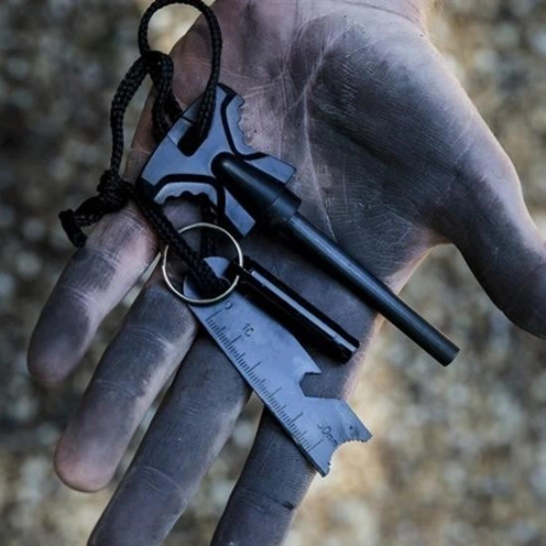 Acil Durum Magnezyum Çakmaktaşı Hayatta Kalma Kiti ( Lisinya ) Acil Durum Magnezyum Çakmaktaşı Hayatta Kalma Kiti ( Lisinya )