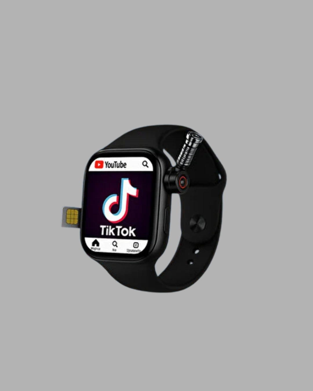 Adımsayar Ve Nabız Ölçerli Sım Kartlı Akıllı Saat ( Lisinya )