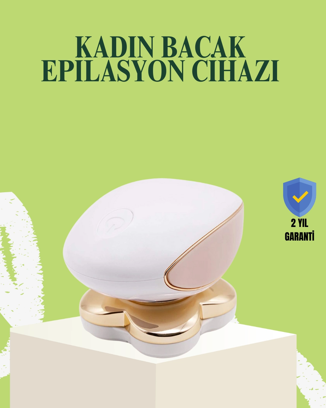 Ağrısız Vücut Tüy Alma Cihazı Dört Başlıklı Pürüzsüz Tıraş ( Lisinya )