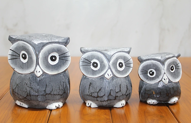 Ahşap 3'lü Baykuş Seti Model 2 ( Lisinya ) Ahşap 3'lü Baykuş Seti Model 2 ( Lisinya )