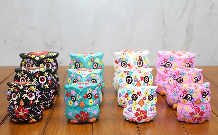 Ahşap 3'lü Baykuş Seti Model 3 ( Lisinya ) Ahşap 3'lü Baykuş Seti Model 3 ( Lisinya )