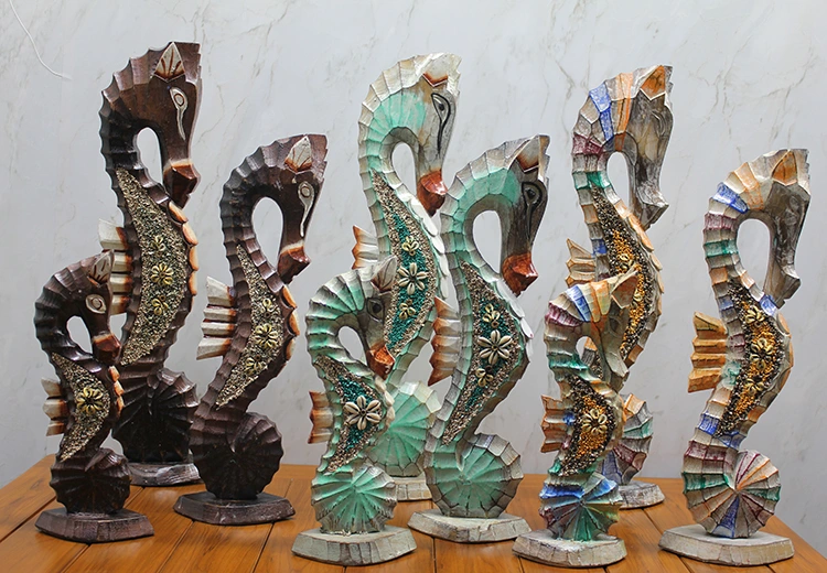 Ahşap 3'lü Denizatı Kumlu ( Lisinya ) Ahşap 3'lü Denizatı Kumlu ( Lisinya )