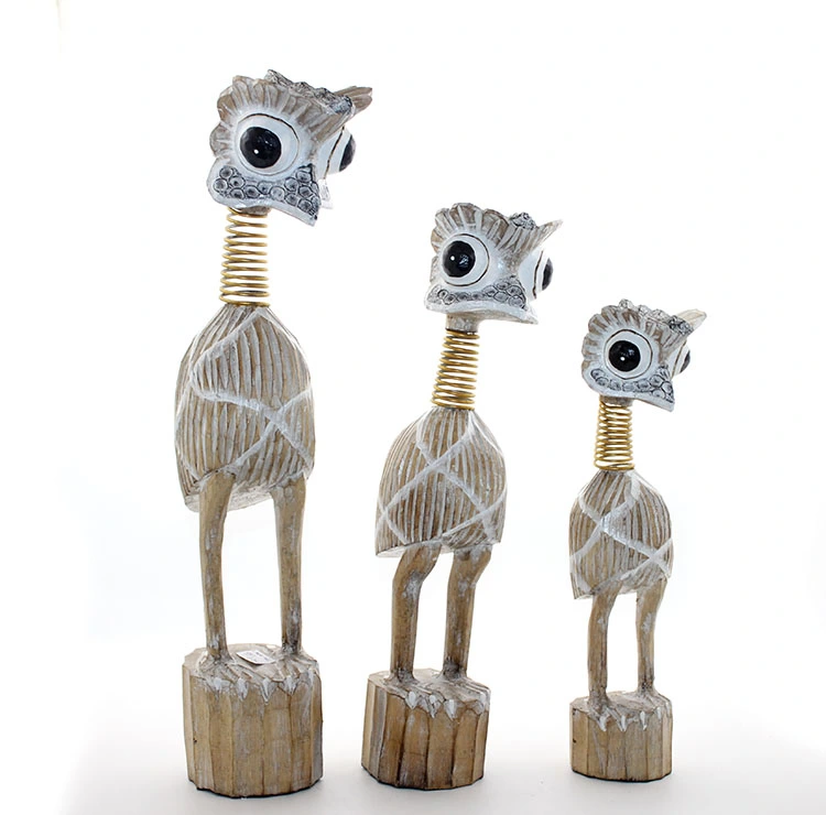 Ahşap 3'lü Emu Kuşu Seti ( Lisinya ) Ahşap 3'lü Emu Kuşu Seti ( Lisinya )