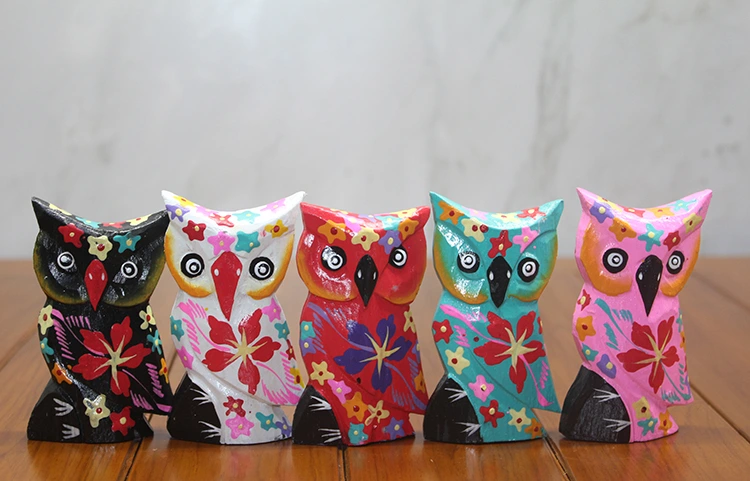 Ahşap 5'li Baykuş Seti Model 1 ( Lisinya ) Ahşap 5'li Baykuş Seti Model 1 ( Lisinya )