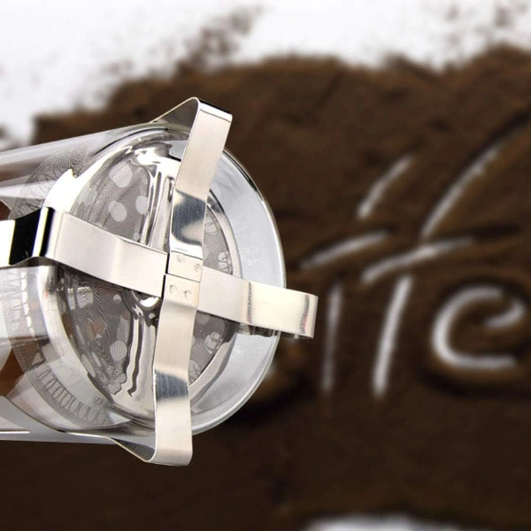 Ahşap Detaylı 350 Ml Cam French Press ( Lisinya ) Ahşap Detaylı 350 Ml Cam French Press ( Lisinya )