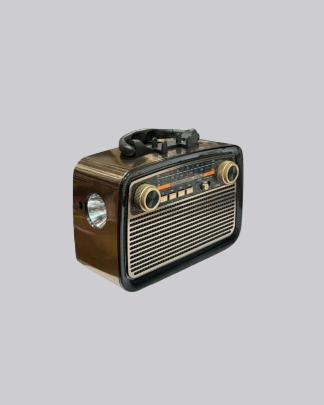 Ahşap Dokulu Bluetooth Müzik Kutusu – Vintage Led Tasarımıyla Modern Ses Deneyimi ( Lisinya )