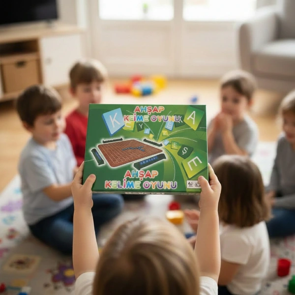 Ahşap Kelime Oyunu ( Lisinya )