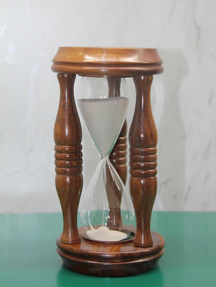 Ahşap Kum Saati Model 1 ( Lisinya )